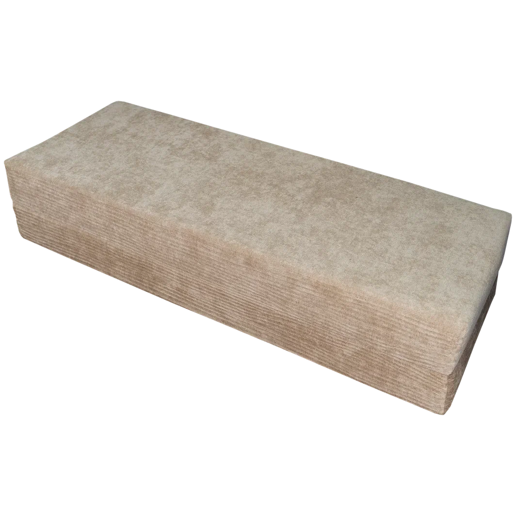 Диван бескаркасный (190×140), бежевый Chenille