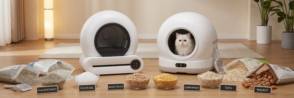 Какой наполнитель выбрать для автоматического лотка: Полный гид 2025