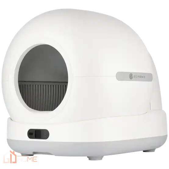 Автоматический лоток GD Home 02 серый, с камерой